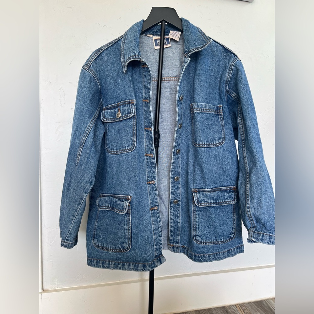 Bill Blass Light Blue Denim Jacket
